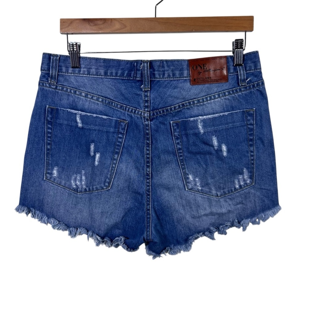 One X Oneteaspoon Cut Off Shorts Size 30 - Picture 2 of 4